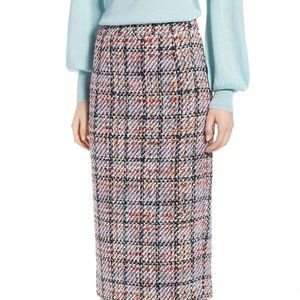 Tweed Midi Skirt